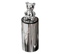 Muuookka Dispensador Automático de Palillos de Dientes de Acero Inoxidable con Pulsador, Contenedor Redondo Emergente