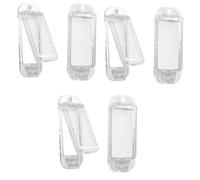 Muuookka For Rocker Switches, 6-Pack Clear Baby-Proof Light Switch Guard Covers- Safety Lock For Home