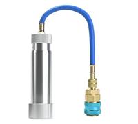 Muuookka Herramienta de Inyección de Aceite para Aire Acondicionado, Inyector de Refrigerante R12, R134A y R22, Conector SAE de 1/4" para Inyección de Tinte en Automóvil.
