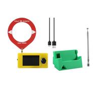 Muuookka Kit de Mini Receptor de Radio SI4732 con Soporte y Antena, 10-180 MHz, Pantalla de 1,9 Pulgadas, Radio de Corta SI4732 FM/Am/LSB/USB.