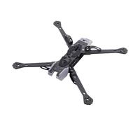 Muuookka Kit de Plegable de Fibra de Carbono de 7 Pulgadas para Dron Cuadricóptero, Ideal para Modelos de Drones de Carreras RC FPV Freestyle.
