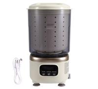 Muuookka Lavadora Portátil Mini, Deshidratadora, Sin Necesidad de Enchufar Ni Ensamblar, Recargable, Inalámbrica, con Depósito para Detergente para Apartamentos, Dormitorios, Casas Rodantes, Viajes y