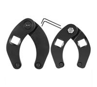 Muuookka Llave Manual Universal para Tuercas de Prensaestopas de 2 una 6 Pulgadas, Herramientas Manuales Universales para Maquinaria AgríCola, Cilindros HidráUlicos, Llave Inglesa.