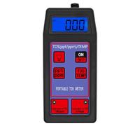 Muuookka Medidor Digital de TDS con Pantalla LCD, Comprobador de Calidad del Agua de Alta Precisión, Detector de Temperatura TDS, Analizador de Agua A Prueba de Agua.