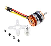 Muuookka Motor Sin Escobillas D2836 2836, 2-4S, Lipo, Eje de 4 Mm, Apto para Drones de Ala Fija con ESC de 40 A, 1120 KV.