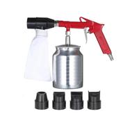 Muuookka Pistola Pulverizadora de Chorro de Neumática de Mano con Boquillas, Herramientas Eléctricas para Chorro de Antioxidante