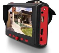 Muuookka Portable Wrist CCTV Tester, 5" LCD Monitor, Compatible Input, VGA In, Camera Tester For Camera Debugging Helper