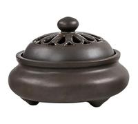 Muuookka Quemador de Cerámica de Sándalo con Reflujo, Artesanías, Horno de Aromaterapia, Decoración del Hogar, Estufa de Inserción