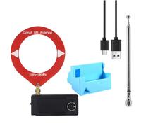 Muuookka Radio Portátil SI4732 con Soporte para Amplificador, 10 KHz-180 MHz, HF SW MW, VHF, FM/Am/LSB/USB, Radio de Bolsillo.