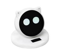 Muuookka Robot de Chat EchoEar AI con Pantalla LCD de 1,85 Pulgadas, Placa de Desarrollo ESP32-S3 N32R16, Adorable Robot de Chat para Mascotas con Base.