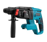 Muuookka Taladro Percutor Eléctrico Multifuncional Sin Escobillas de 14 Mm, Destornillador Inalámbrico Recargable para Batería de 18 V.