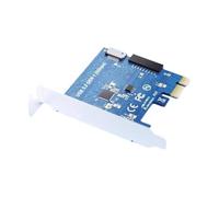 Muuookka Tarjeta Adaptadora PCI-e 1 X A 20 Pines + Tipo-e de 5 Gbps USB 3.2 GEN1 para 7/8/10/11