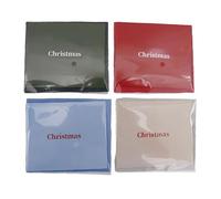 Muuookka Tarjetas de Feliz Navidad, 4 Piezas, Papá y Muñeco de Nieve en 3D, Decoración Navideña en Papel para Niños, Adultos, Amigos, Compañeros de Trabajo y Profesores.