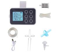 Muuookka Temporizador de Riego Automático Inteligente con Gotero Ajustable para Césped y Pequeñas Granjas. Suministros para Plantas de Jardín.