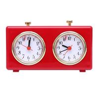 Muuookka Temporizador Mecánico de Ajedrez con Diseño Retro de Esfera Grande, Relojes Oficiales, Temporizador Sin Batería. Reloj Temporizador para Partidas de Ajedrez.