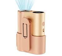 Muuookka Ventilador Portátil para Exteriores de Cintura, Mini Ventilador con 100 Velocidades, Energía Eólica de Alta Velocidad, Batería de Larga Duración, Ventilador de Cintura C