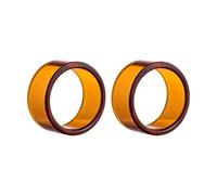 Muurla Anillas para servilletas Loop. 2-pack Ámbar