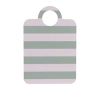 Muurla Bandeja Checks & Stripes 21x31 cm Menta-azul