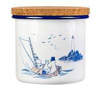 Muurla Bote esmaltado con tapa de corcho Moomin 1.3 l Sailors