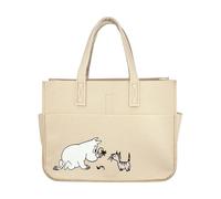 Muurla Cesta de almacenamiento Mumin pets 25x40 cm Beige