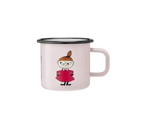 Muurla Enamel Mug 3,7dl Little My, rosa, 3,7 dl