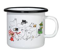 Muurla Moomin - Taza esmaltada (tamaño pequeño), Color Blanco