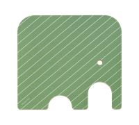 Muurla Tabla de cortar Elephant Chop & Serve S Verde