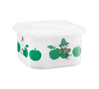Muurla Tarro esmaltado Moomin con tapa 1.5 L Joyfull Apples-verde