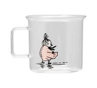 Muurla Taza de vidrio Little My 35 cl transparente