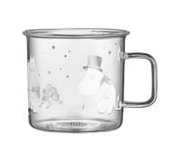 Muurla Taza de vidrio Moomin 35 cl Let it snow