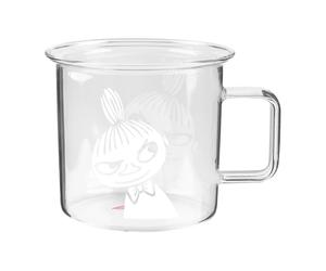 Muurla Taza de vidrio Moomin transparente 35 cl Little My