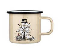 Muurla Taza esmaltada Moomin Äventyraren 37 cl Beige