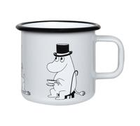 Muurla Taza esmaltada papá Moomin 37 cl gris