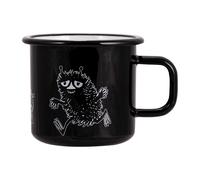 Muurla Taza esmaltada Stinky 37 cl negro