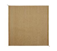 Muuto Alfombra de lana Ply 240x240 cm Burnt orange