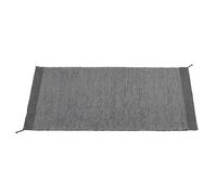 Muuto Alfombra de lana Ply 85x140 cm gris oscuro