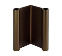 Muuto Candelabro Pair 18 cm Brown