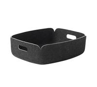 Muuto Cesta Restore pequeña Black melange (negro)