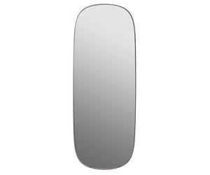 Muuto Espejo grande Framed Taupe-clear. 118x44.5