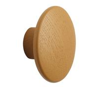Muuto Gancho Dots wood burnt orange Ø6.5 cm