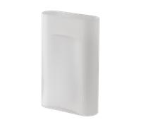 Muuto Jarrón Ridge vidrio escarchado 35 cm White