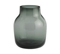 Muuto Jarrón Silent Ø11 cm Dark Green
