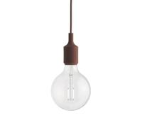 Muuto Lámpara colgante E27 Deep red