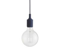 Muuto Lámpara colgante E27 Midnight blue