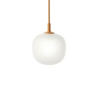 Muuto - Rime Lámpara Colgante Ø12 Blanco/Naranja Muuto