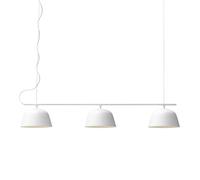 Muuto Lámpara de techo Ambit Rail blanco