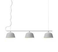 Muuto Lámpara de techo Ambit Rail gris