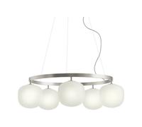 Muuto Lámpara de techo Rime Alumininio gris