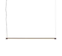 Muuto Lámpara Fine Suspension Lamp 120 cm Deep Red