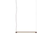 Muuto Lámpara Fine Suspension Lamp 60 cm Deep Red